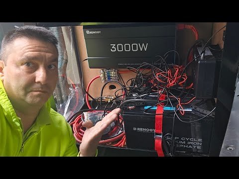 Building the mobile locksmith workshop — still from Sebastian’s own video
